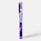 Lila Blume Regenbogen Träume Case-Mate iPhone Hülle (Rückseite / Links)