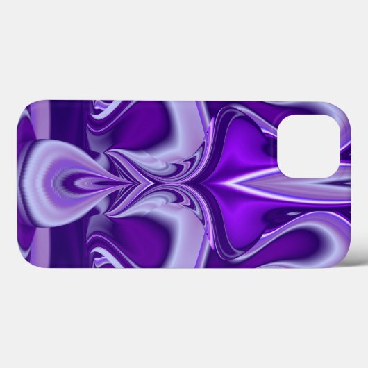 Lila Blume Regenbogen Träume Case-Mate iPhone Hülle (Rückseite (Horizontal))