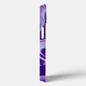 Lila Blume Regenbogen Träume Case-Mate iPhone Hülle (Rückseite / Rechts)