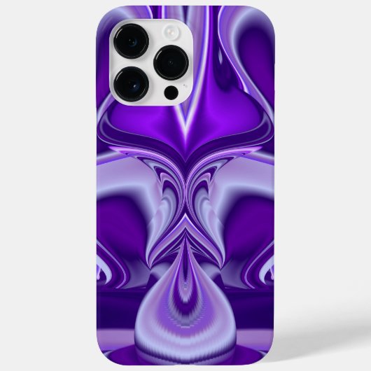 Lila Blume Regenbogen Träume Case-Mate iPhone Hülle (Rückseite)