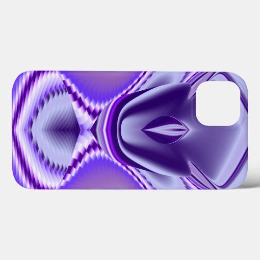 Lila Blume Regenbogen Träume Case-Mate iPhone Hülle (Rückseite (Horizontal))