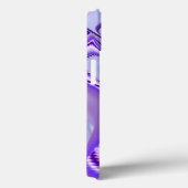 Lila Blume Regenbogen Träume Case-Mate iPhone Hülle (Rückseite / Rechts)