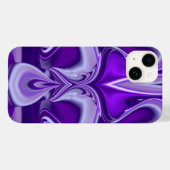 Lila Blume Regenbogen Träume Case-Mate iPhone Hülle (Rückseite (Horizontal))