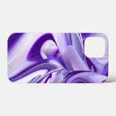 Lila Blume Regenbogen Träume Case-Mate iPhone Hülle (Rückseite (Horizontal))
