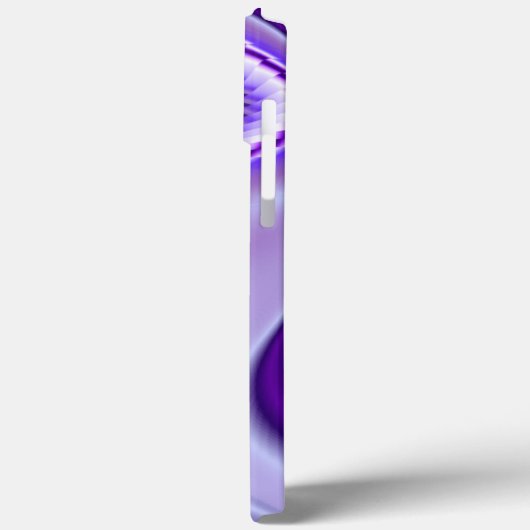 Lila Blume Regenbogen Träume Case-Mate iPhone Hülle (Rückseite / Links)