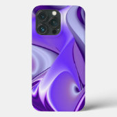 Lila Blume Regenbogen Träume Case-Mate iPhone Hülle (Rückseite)