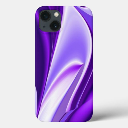 Lila Blume Regenbogen Träume Case-Mate iPhone Hülle (Rückseite)