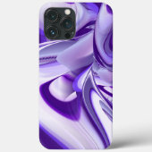 Lila Blume Regenbogen Träume Case-Mate iPhone Hülle (Rückseite)