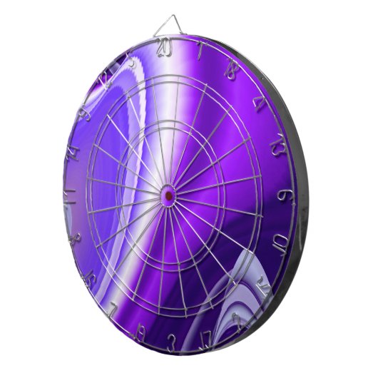 Lila Blume Regenbogen Träume Dartscheibe (Vorderseite rechts)