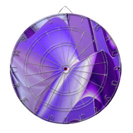 Lila Blume Regenbogen Träume Dartscheibe