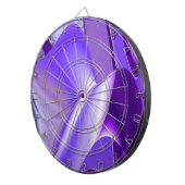 Lila Blume Regenbogen Träume Dartscheibe (Vorderseite rechts)