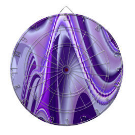 Lila Blume Regenbogen Träume Dartscheibe