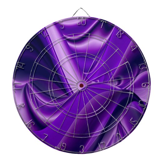 Lila Blume Regenbogen Träume Dartscheibe (vorne)
