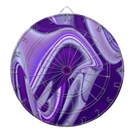 Lila Blume Regenbogen Träume Dartscheibe