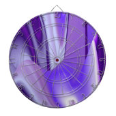 Lila Blume Regenbogen Träume Dartscheibe (vorne)