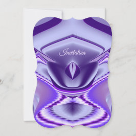 Lila Blume Regenbogen Träume Einladung