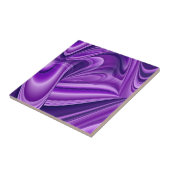 Lila Blume Regenbogen Träume Fliese (Seite)