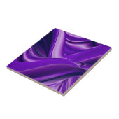 Lila Blume Regenbogen Träume Fliese (Seite)