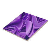 Lila Blume Regenbogen Träume Fliese (Seite)