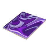 Lila Blume Regenbogen Träume Fliese (Seite)