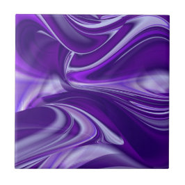 Lila Blume Regenbogen Träume Fliese