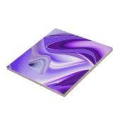 Lila Blume Regenbogen Träume Fliese (Seite)