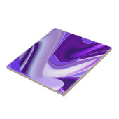 Lila Blume Regenbogen Träume Fliese (Seite)