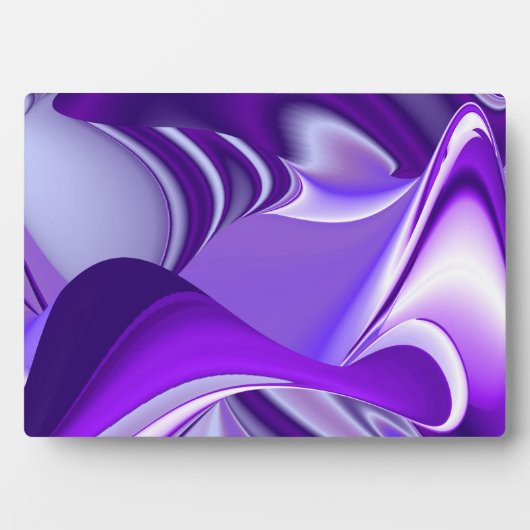 Lila Blume Regenbogen Träume Fotoplatte (Vorderseite)