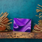 Lila Blume Regenbogen Träume Fotoplatte (Seite)