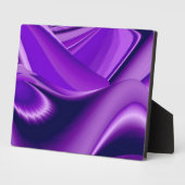 Lila Blume Regenbogen Träume Fotoplatte (Seite)