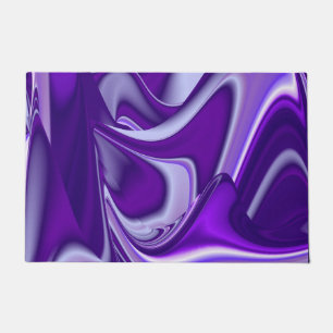 Lila Blume Regenbogen Träume Fußmatte