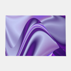 Lila Blume Regenbogen Träume Fußmatte