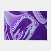 Lila Blume Regenbogen Träume Fußmatte (Vorderseite)