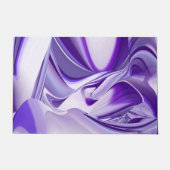 Lila Blume Regenbogen Träume Fußmatte (Vorderseite)