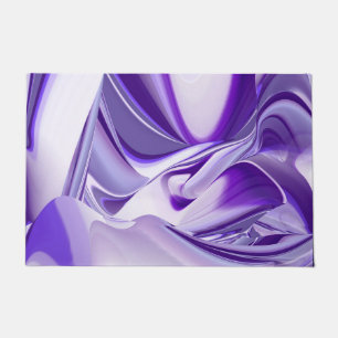 Lila Blume Regenbogen Träume Fußmatte