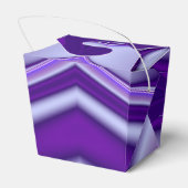 Lila Blume Regenbogen Träume Geschenkschachtel (Rückseite)