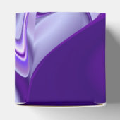 Lila Blume Regenbogen Träume Geschenkschachtel (Oben)