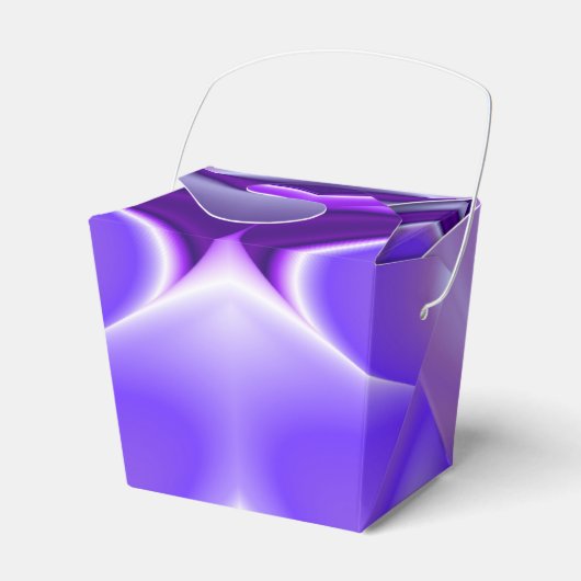 Lila Blume Regenbogen Träume Geschenkschachtel (Vorderseite)