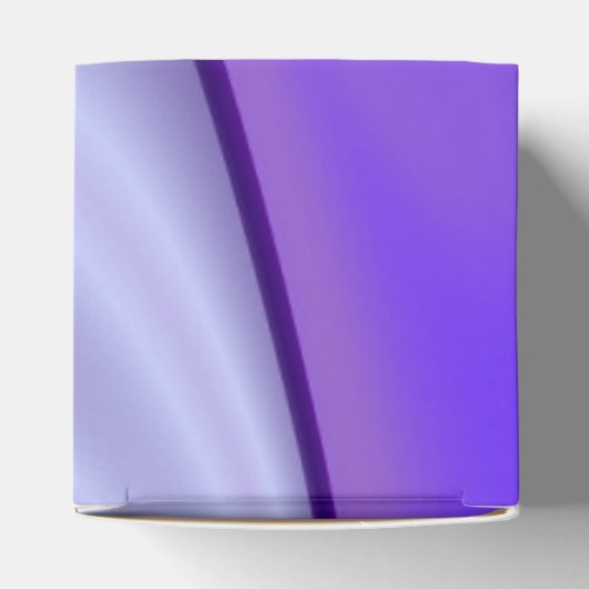 Lila Blume Regenbogen Träume Geschenkschachtel (Oben)