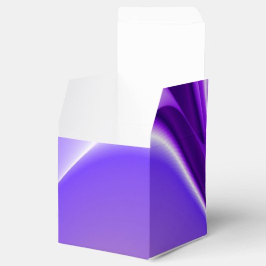 Lila Blume Regenbogen Träume Geschenkschachtel (Geöffnet)