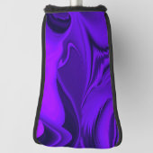 Lila Blume Regenbogen Träume Golf Headcover (Rotieren 90)