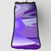 Lila Blume Regenbogen Träume Golf Headcover (Rotieren 90)