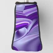 Lila Blume Regenbogen Träume Golf Headcover (Rotieren 90)
