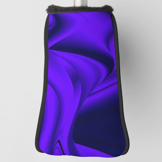 Lila Blume Regenbogen Träume Golf Headcover (Rotieren 90)