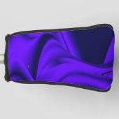 Lila Blume Regenbogen Träume Golf Headcover (Vorderseite)