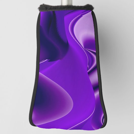 Lila Blume Regenbogen Träume Golf Headcover (Rotieren 90)