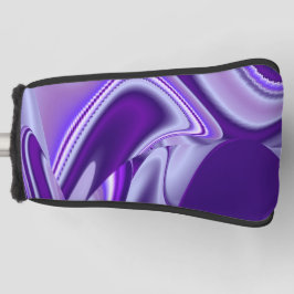 Lila Blume Regenbogen Träume Golf Headcover