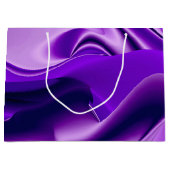 Lila Blume Regenbogen Träume Große Geschenktüte (Vorderseite)