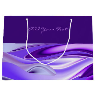 Lila Blume Regenbogen Träume Große Geschenktüte