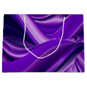 Lila Blume Regenbogen Träume Große Geschenktüte (Vorderseite)